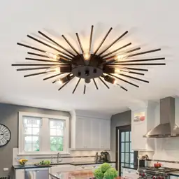 ZGLAOJT Semi-Flush Mount 8-Light Ceiling… — Photo 1