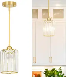 Lxybcce Brushed Gold Kitchen Pendant… — Photo 1