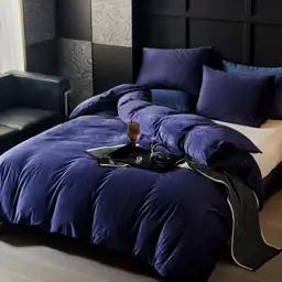 WARMDERN Violet Flannel Velvet Duvet… — Photo 2