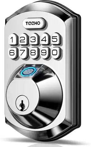 TEEHO TE002 Fingerprint Deadbolt with… — Photo 1