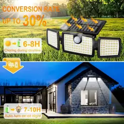 MIHANI Solar Flood Lights Outdoor… — Photo 2