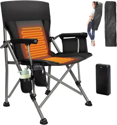 QUYUAN Heated Camping Chair, 20,000… — Photo 1