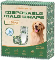 Disposable Dog Diapers Male, Absorbent… — Photo 1