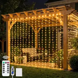 Brightown 600 LED Curtain Lights,… — Photo 1