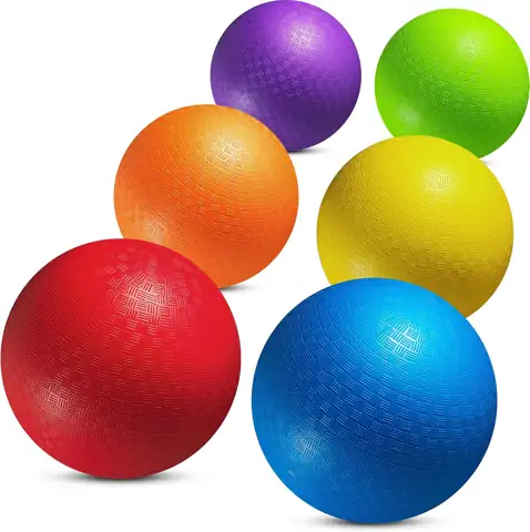10-Inch Kickballs for Kids &… — Photo 1