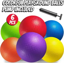 10-Inch Kickballs for Kids &… — Photo 2