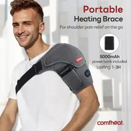 Cordless Shoulder Heating Pad with… — Photo 2