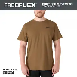 Milwaukee Men's X-Large Brown Cotton/Polyester… — Photo 1