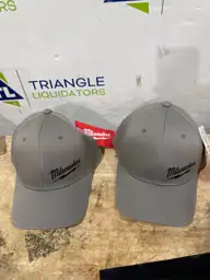Large/Extra Large Gray Fitted Hat — Photo 3