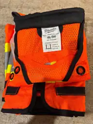 Milwaukee Small/Medium Orange Class-2 Surveyor's… — Photo 4