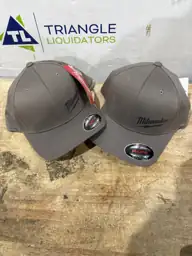 Large/Extra Large Gray Fitted Hat — Photo 3