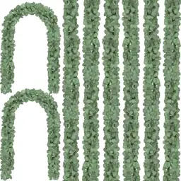 CQURE 72Pcs Eucalyptus Garland, Artificial… — Photo 1