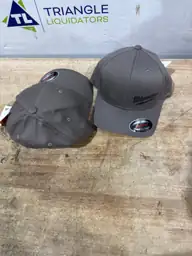Large/Extra Large Gray Fitted Hat — Photo 3