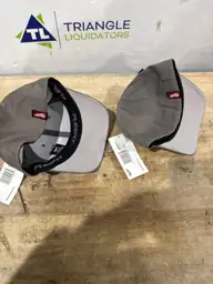 Large/Extra Large Gray Fitted Hat — Photo 5
