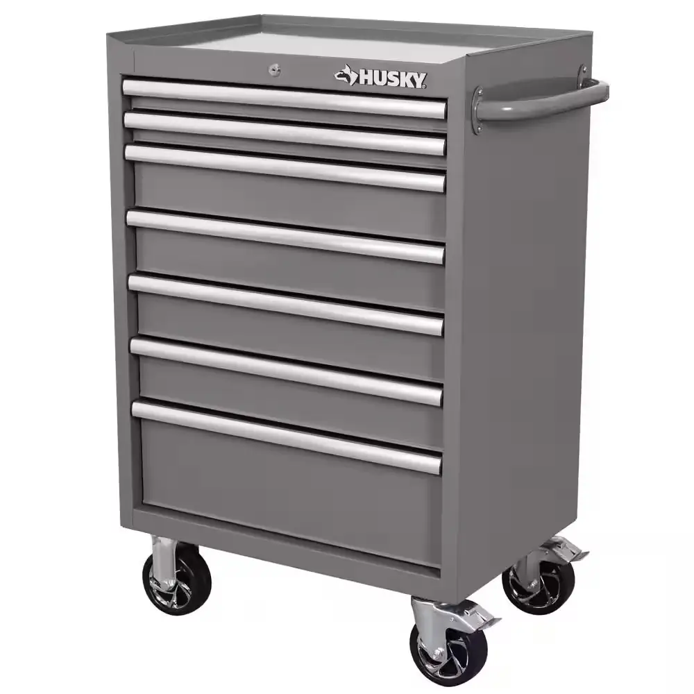Standard-Duty 27 in. 7-Drawer Gray… — Photo 1