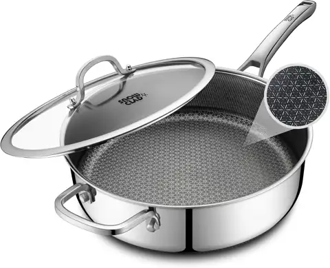 SNOWCLAD Nonstick Saute Pan with… — Photo 1