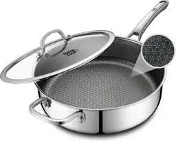 SNOWCLAD Nonstick Saute Pan with… — Photo 1