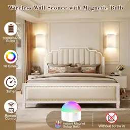 Battery Operated Wall Sconce Set… — Photo 2