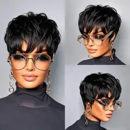 Pixie Cut Wig Human Hair… — Photo 1