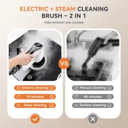 Steam Cleaner, Electric Spin Scrubber… — Photo 2