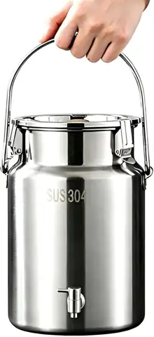 304 Stainless Steel Milk Can… — Photo 1