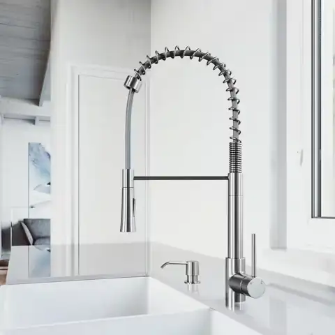 Laurelton Single-Handle Pull-Down Sprayer Faucet… — Photo 1