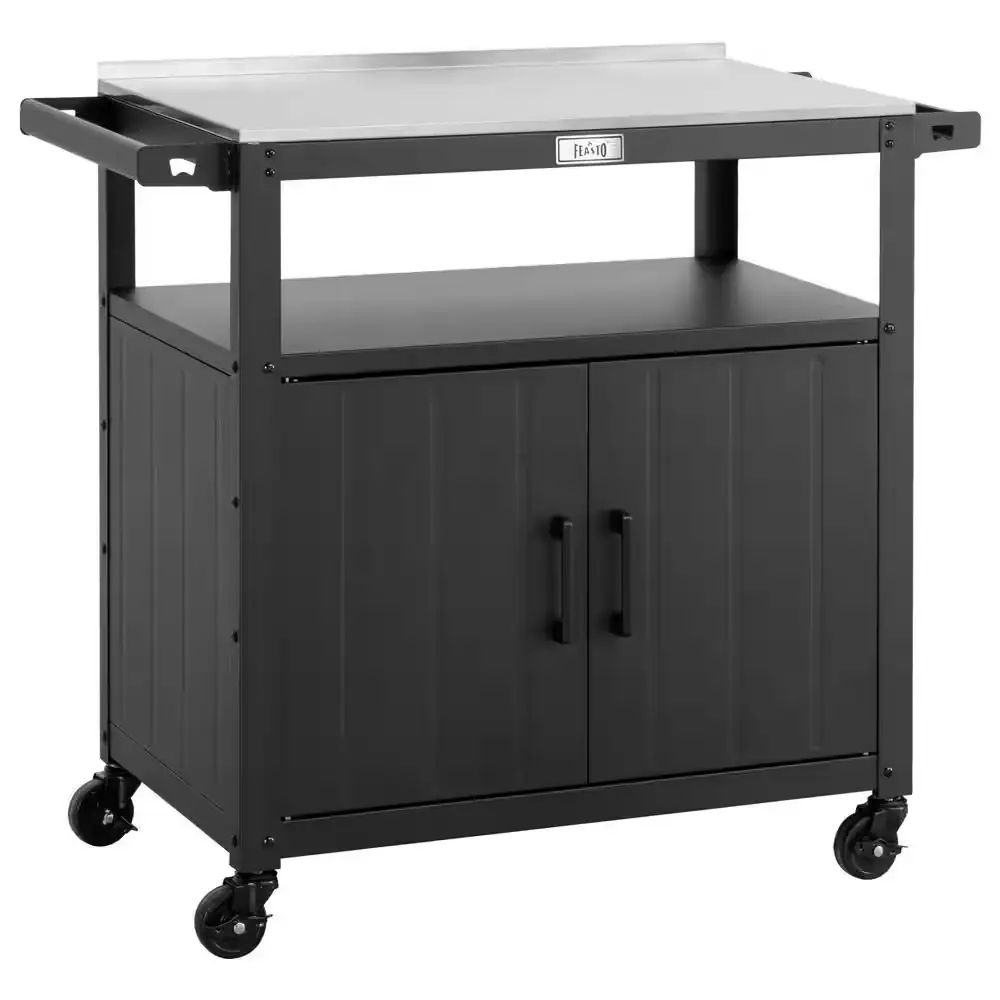 Outdoor Grill Cart with Stainless… — Photo 1