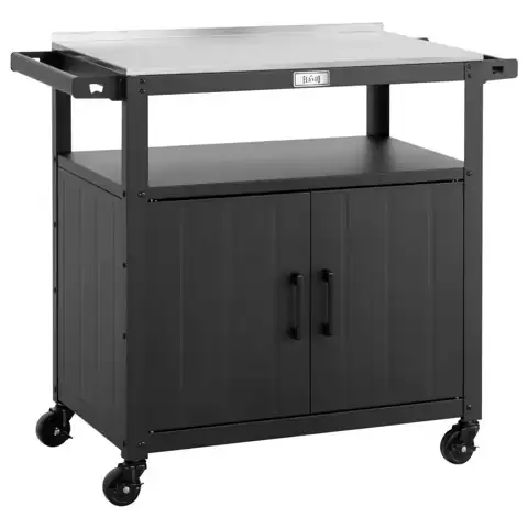 Outdoor Grill Cart with Stainless… — Photo 1