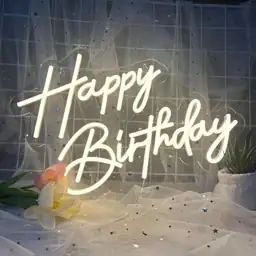 Happy Birthday Neon Sign 17… — Photo 2