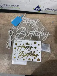 Happy Birthday Neon Sign 17… — Photo 3