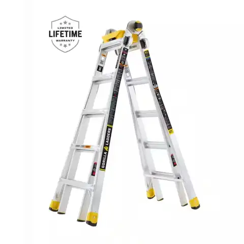 22 ft Aluminum Multi-Position Ladder… — Photo 1