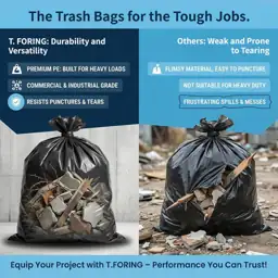 55-60 Gallon Trash Bags Heavy… — Photo 2