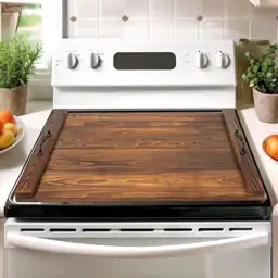 Noodle Board Stovetop Cover with… — Photo 1