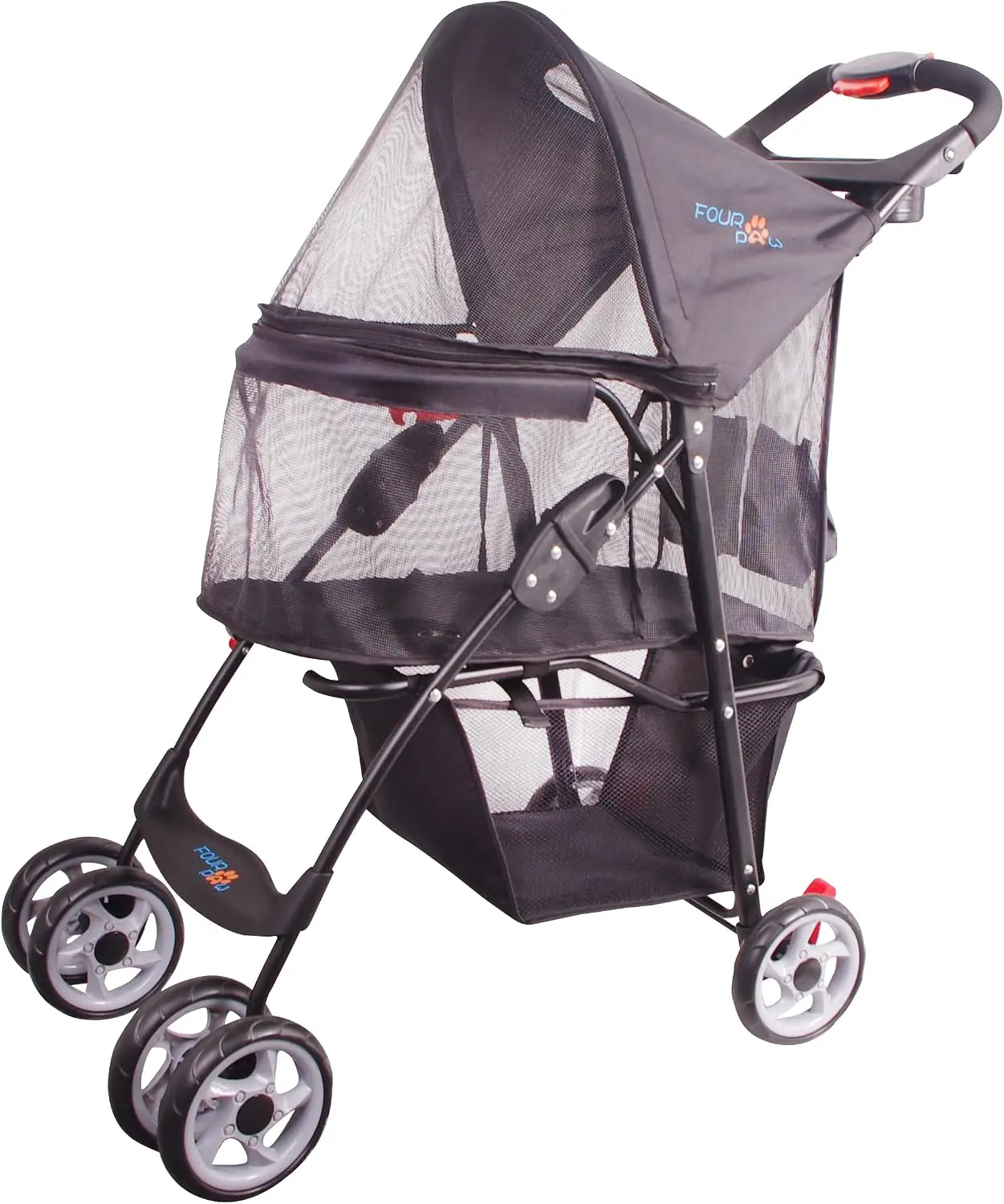Full-Window Pet Stroller with 4… — Photo 1