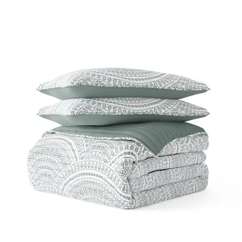 All Season 3-Pcs Scallop Reversible… — Photo 1