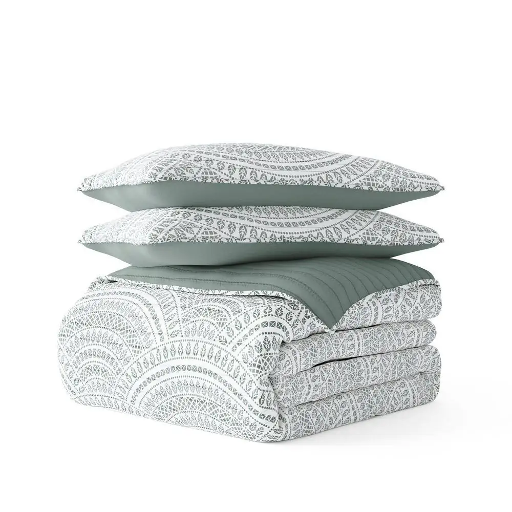 All Season 3-Pcs Scallop Reversible… — Photo 1
