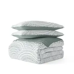 All Season 3-Pcs Scallop Reversible… — Photo 1