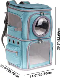 2-in-1 Pet Carrier Backpack for… — Photo 2