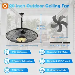 addlon 20 Inch IP65 Outdoor… — Photo 2