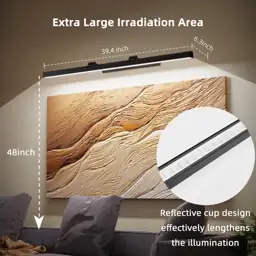 Rechargeable 39.4-inch Wireless Picture Light… — Photo 2