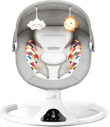 Baby Swing for Infants, Bluetooth… — Photo 1