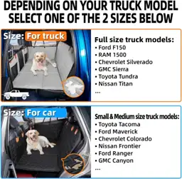 MAXFUT Dog Car Seat Cover… — Photo 2