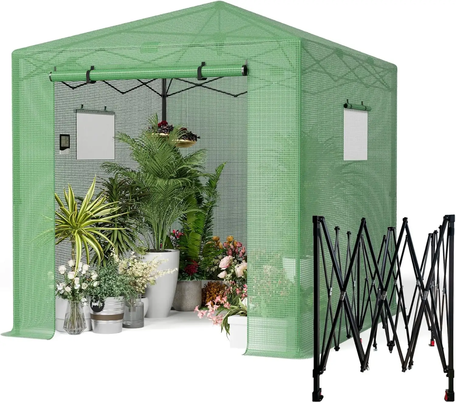 8x6 ft Walk-in Green House,… — Photo 1