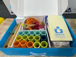 146pcs Bamboo Marble Runs Building… — Photo 4