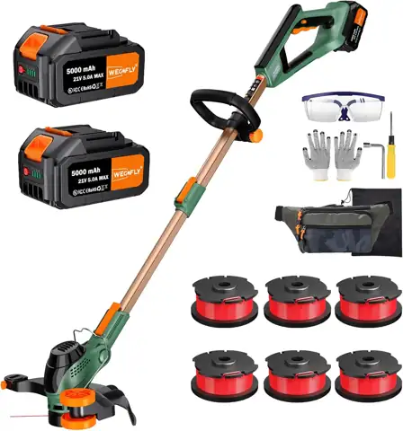 13-Inch Cordless Trimmer, 2x21V 5.0Ah… — Photo 1