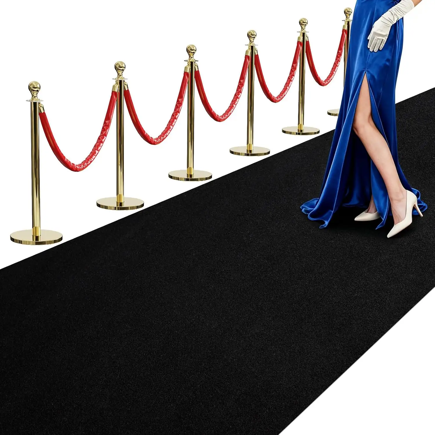 450GSM Extra Thick Black Carpet… — Photo 1