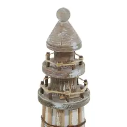 Brown Wood Light House Sculpture… — Photo 2
