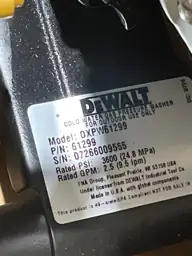 DEWALT 3600 PSI 2.5 GPM… — Photo 4