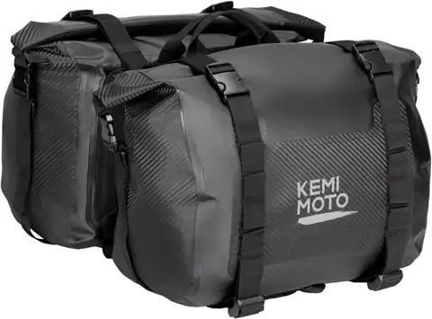 KEMIMOTO PVC Waterproof Motorcycle Saddlebags… — Photo 1
