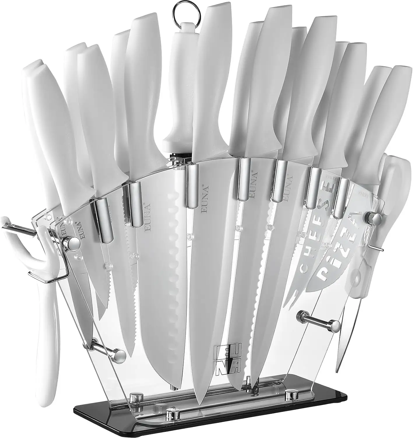 EUNA 19 PCS White Kitchen… — Photo 1